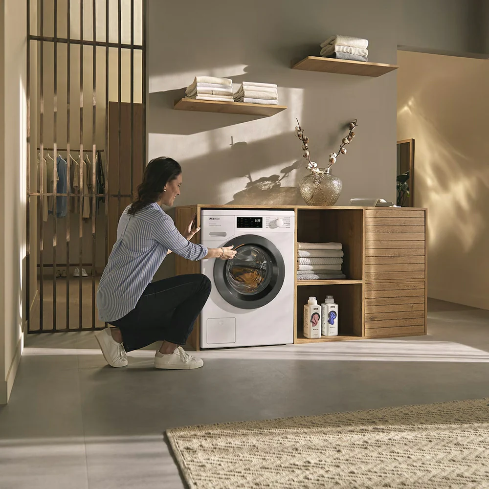Miele W1 PWash & Steam 9KG 1400RPM Freestanding Washing Machine - Lotus White | WED 385 - Image 4