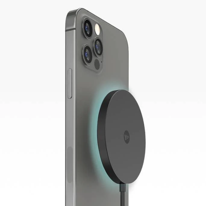 Mophie 15W Snap+ Wireless Charging Pad - Black | 401307634 - Image 3