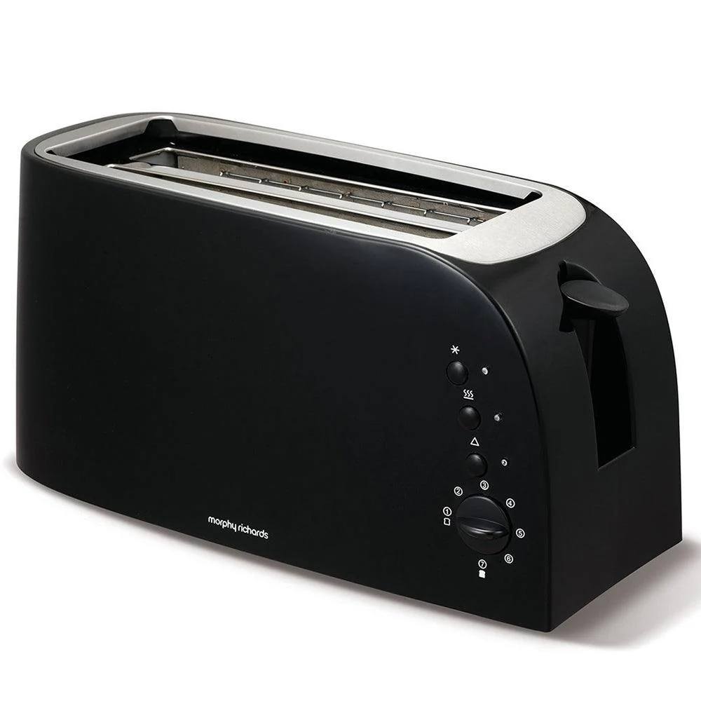 Morphy Richards 1500W 4 Slice Toaster - Black | 980508 - Image 2