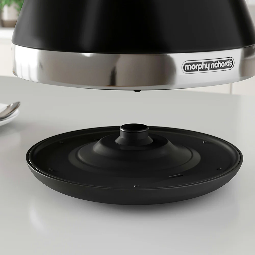 Morphy Richards 1.5L 3000W Venture Pyramid Kettle - Black | 100131 - Image 3