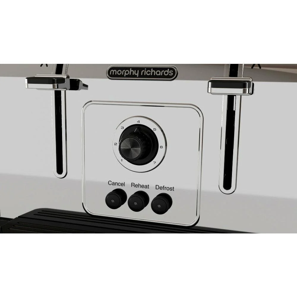 Morphy Richards 1800W 4 Slice Toaster - Cream | 240132 - Image 6