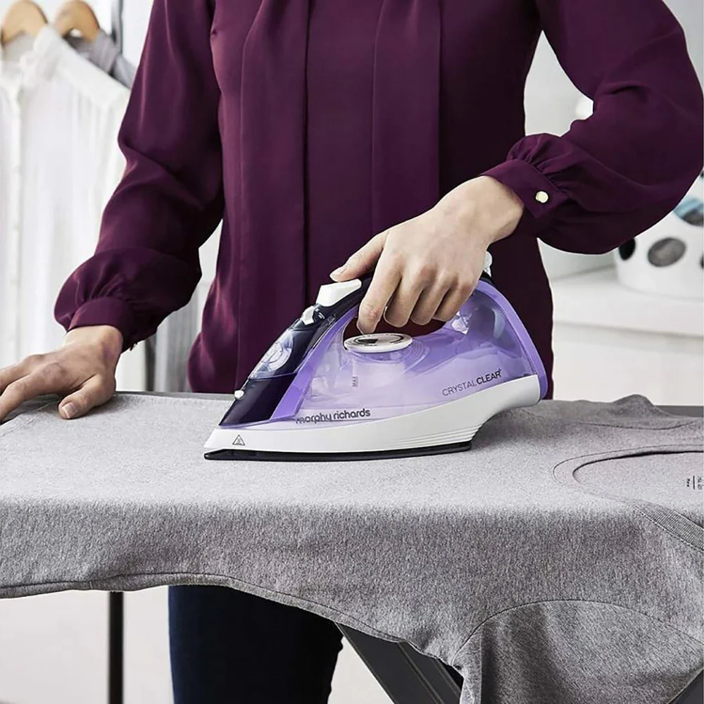 Morphy Richards 2400W Crystal Clear Amethyst Steam Iron - Purple | 300301 - Image 4