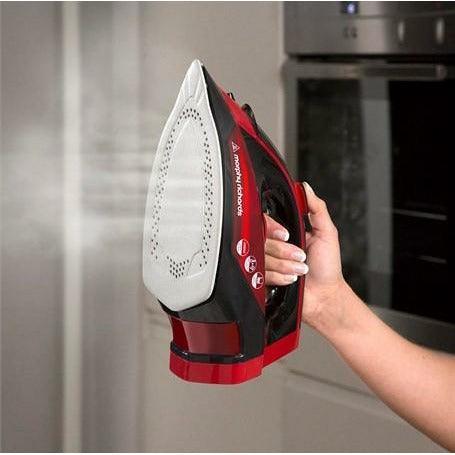 Morphy Richards 2400W Easycharge Cordless Steam Iron - Red & Black | 303250 - Image 6