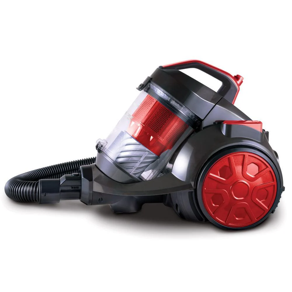 Morphy Richards 3L Multi Cyclonic Bagless Cylinder Vacuum Cleaner - Graphite & Red | 980581 - Image 2