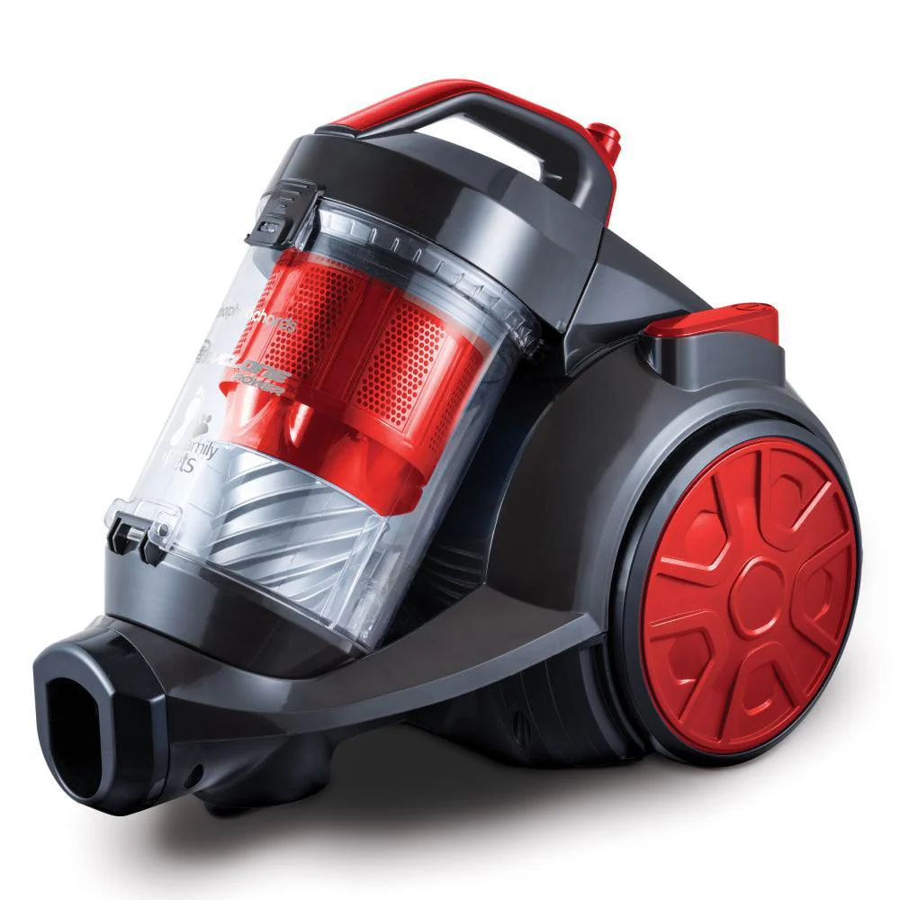 Morphy Richards 3L Multi Cyclonic Bagless Cylinder Vacuum Cleaner - Graphite & Red | 980581 - Image 4