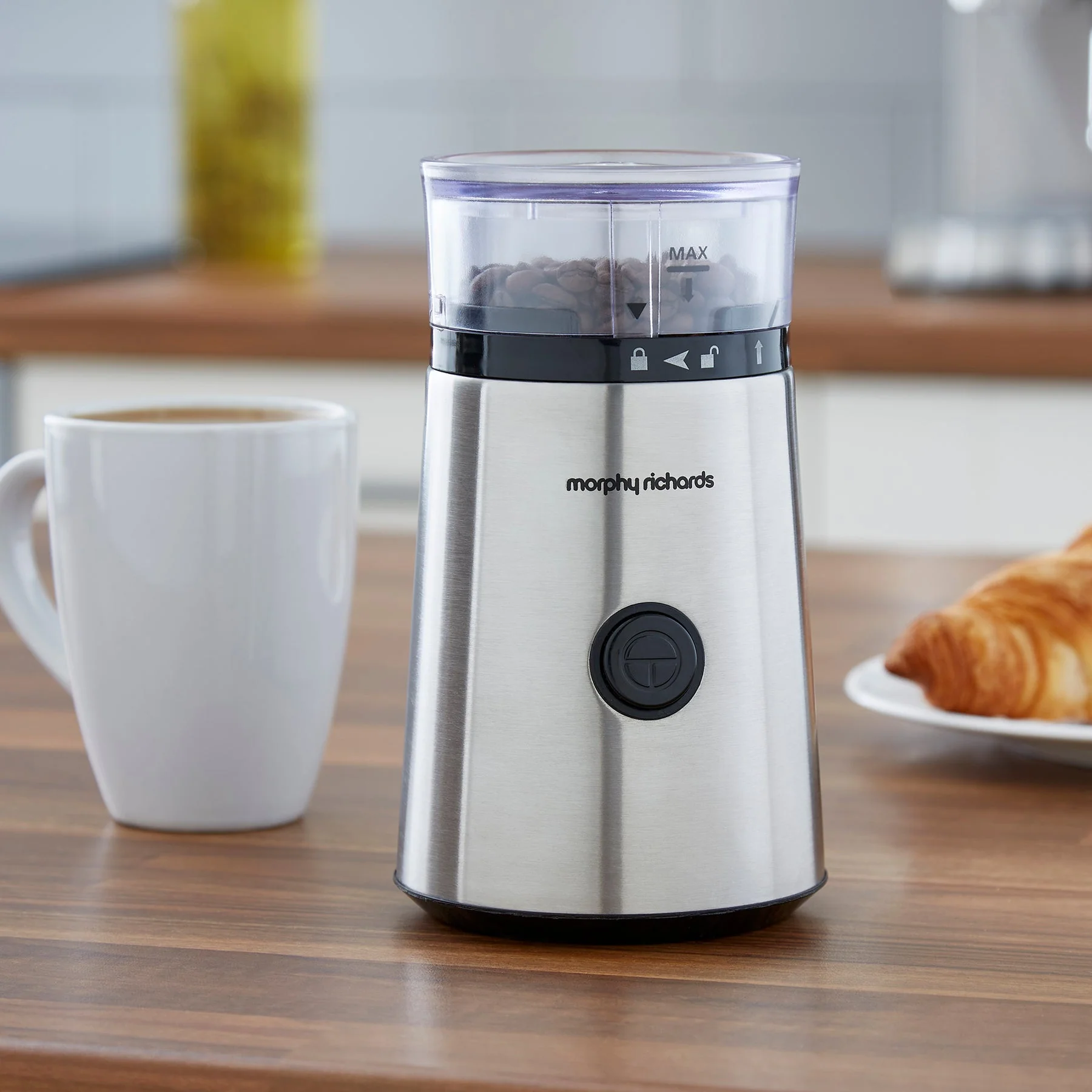 Morphy Richards Brew & Blend Electric Coffee Grinder - Stainless Steel | 210252 - Image 10