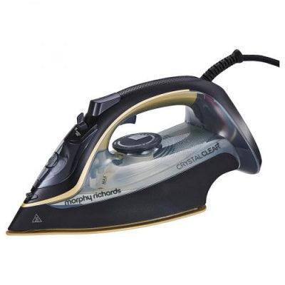 Morphy Richards Crystal Clear 35g Steam Output Steam Iron - Black & Gold | 300302