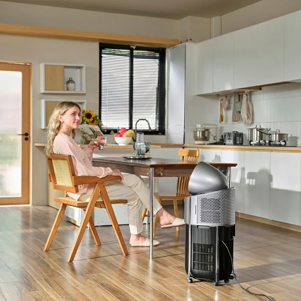 Morphy Richards S1 Pro Ductless Personal Air Conditioner and Dehumidifier - Black & Silver | 824020 - Image 8