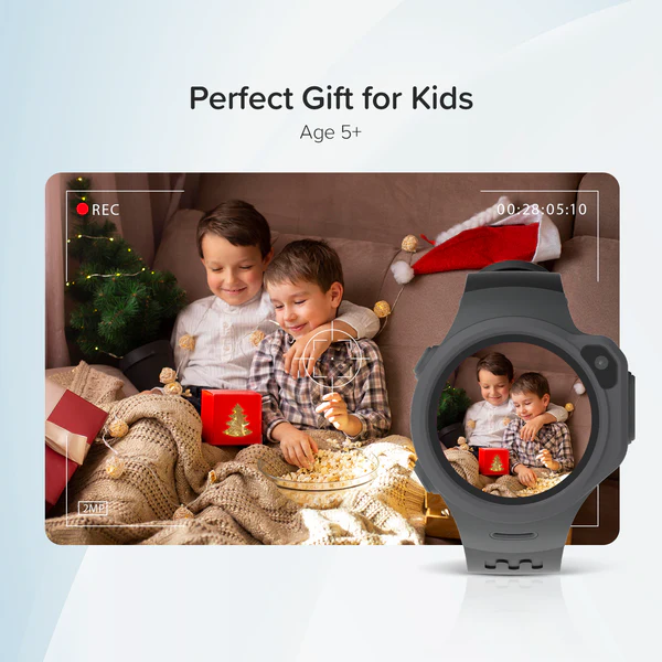 MyFirst Fone R1c Smartwatch for Kids - Grey | 256-KW1305SA-GY02 - Image 5
