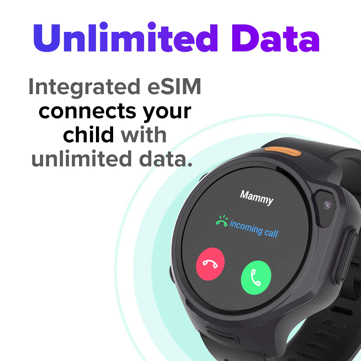 MyFirst Fone R2 4G eSIM Kids Smart Watch - Acai Purple | 256-KW1306SA-AP01 - Image 11