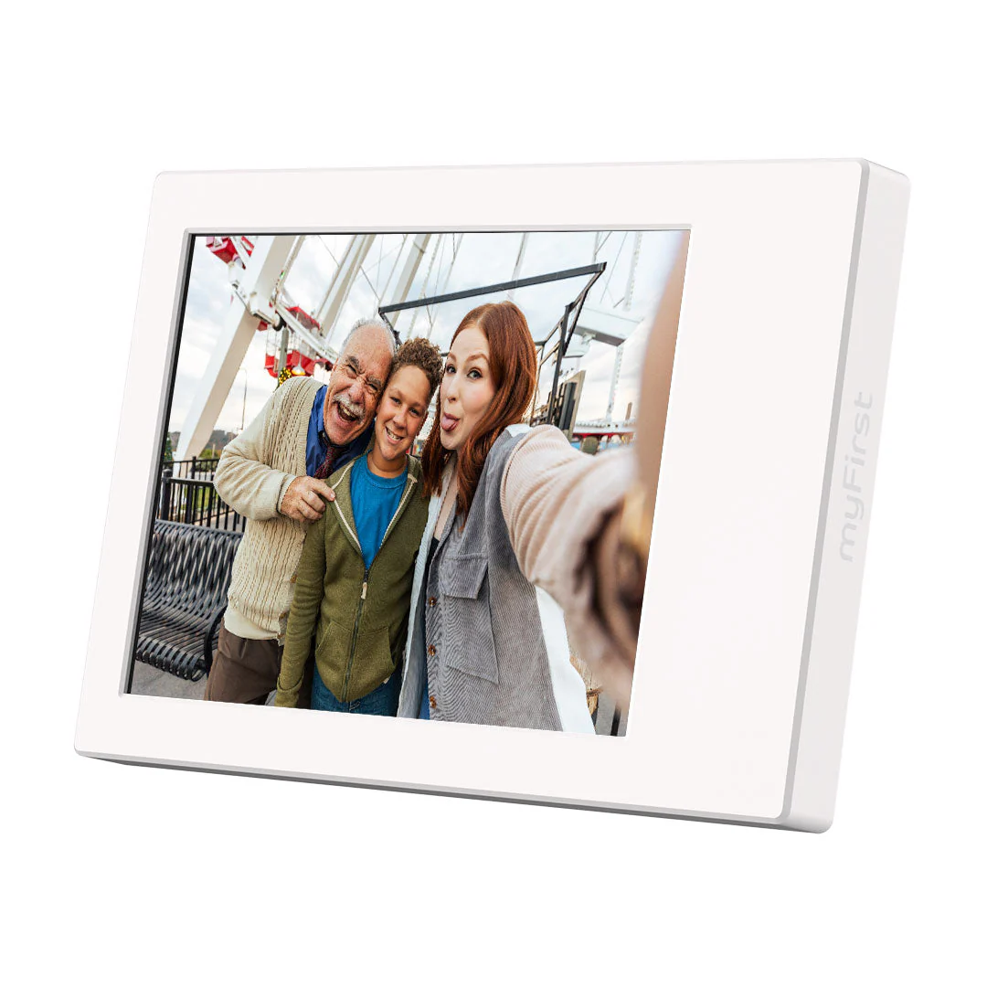 MyFirst Frame Doodle 9" Digital Photo Frame - White | 256-FF0901SA-WE01 - Image 3