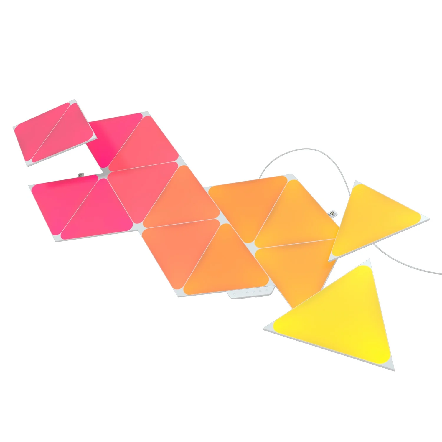 Nanoleaf Triangle Shapes Light Panels Starter Kit Pack of 15 | NL47-6002TW-15PK - Image 2