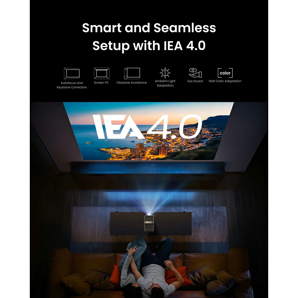 Nebula Cosmos 4K SE Dolby Vision Projector with Google TV - Grey | D2342211 - Image 5