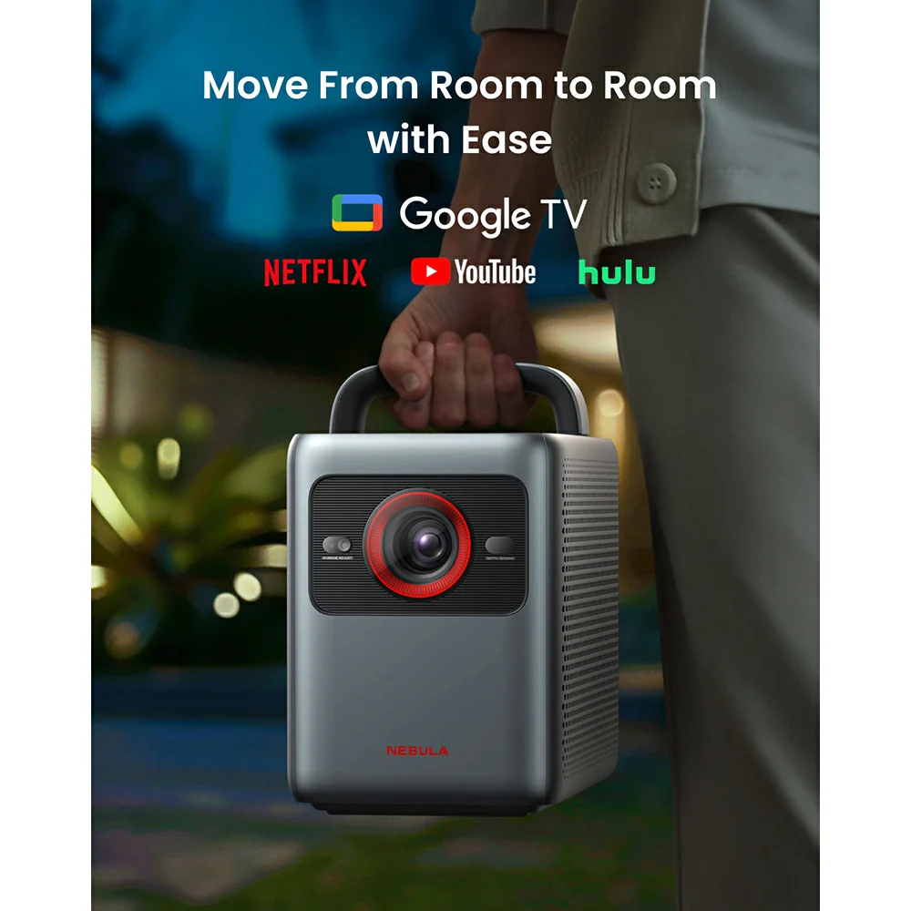 Nebula Cosmos 4K SE Dolby Vision Projector with Google TV - Grey | D2342211 - Image 6