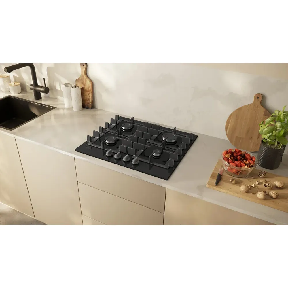 Neff N 50 60CM 4 Burner Gas Hob - Black | T26NKP4S0 - Image 4