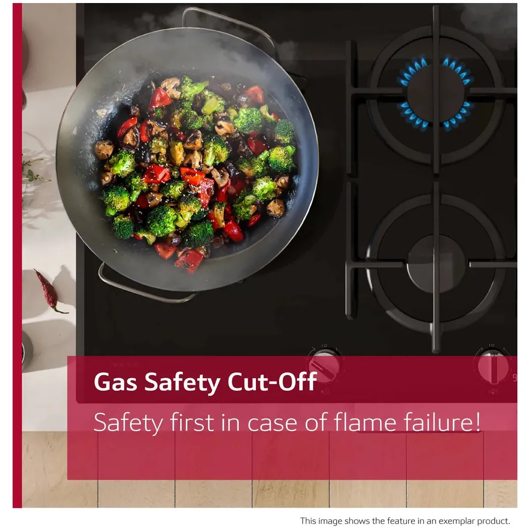 Neff N 50 60CM 4 Burner Gas Hob - Black | T26NKP4S0 - Image 6