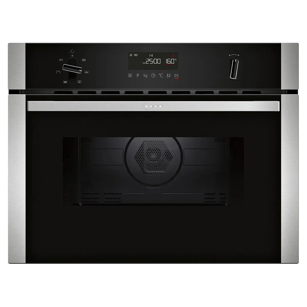 Neff N 50 Built-In Combi Microwave Oven with Hot Air - Stainless Steel | C1AMG84N1B