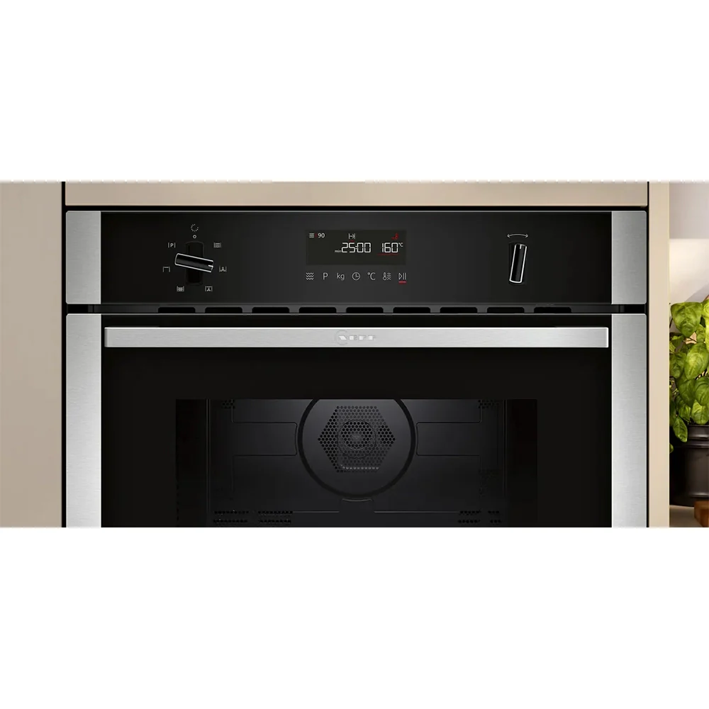 Neff N 50 Built-In Combi Microwave Oven with Hot Air - Stainless Steel | C1AMG84N1B - Image 4