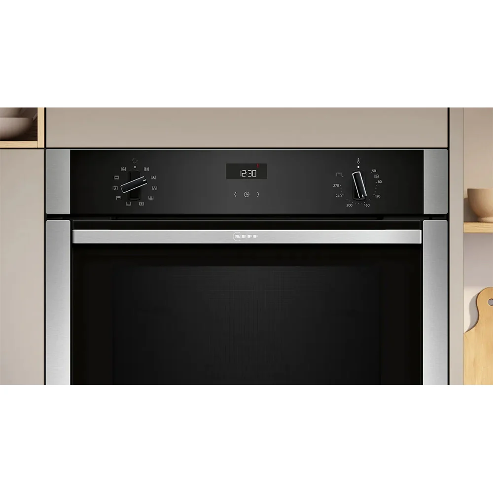 Neff N 50 Built-In Electric Single Oven - Stainless Steel | B3ACE4AN3B - Image 2