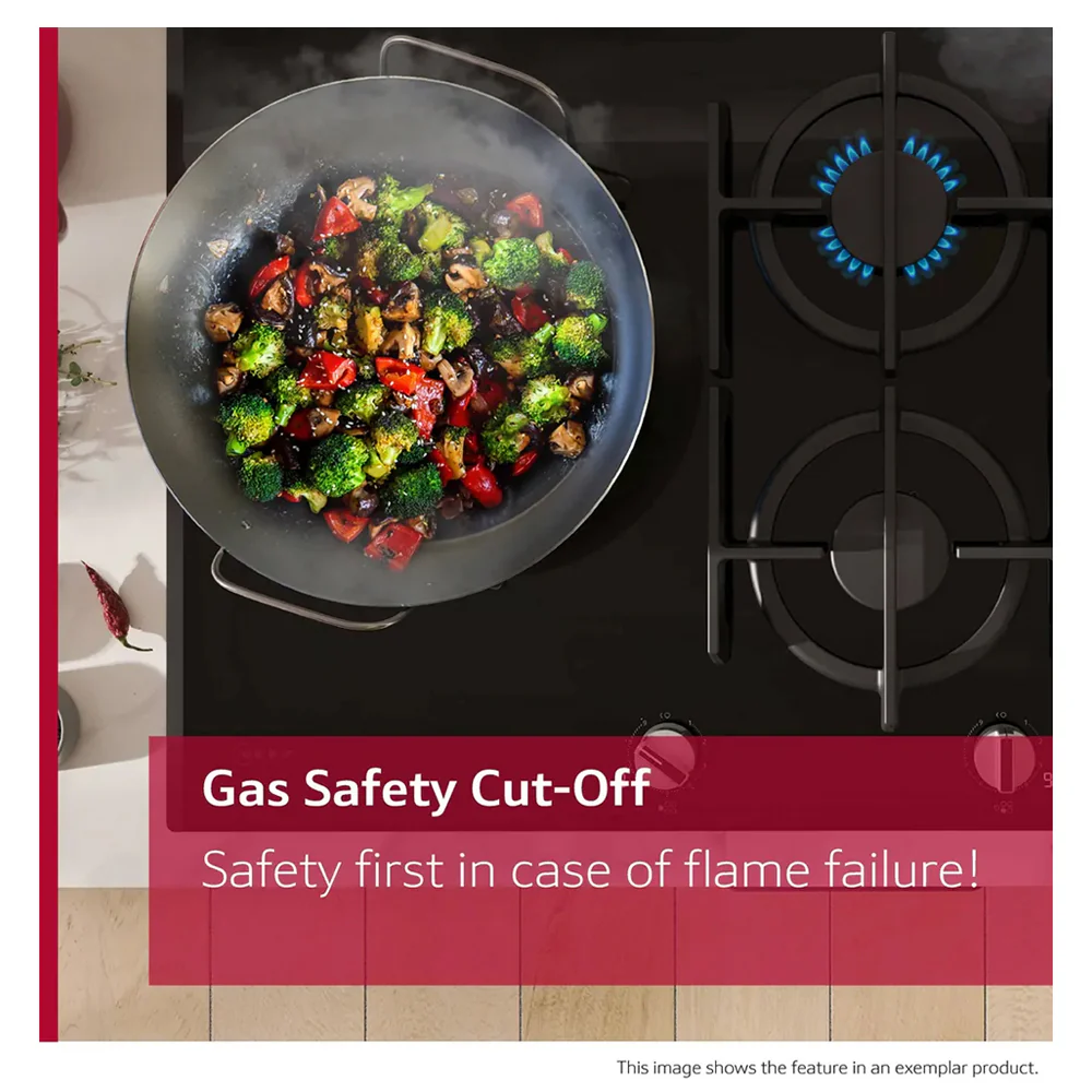 Neff N 70 60CM 4 Burner Gas Hob - Black | T26CIP8S0 - Image 9