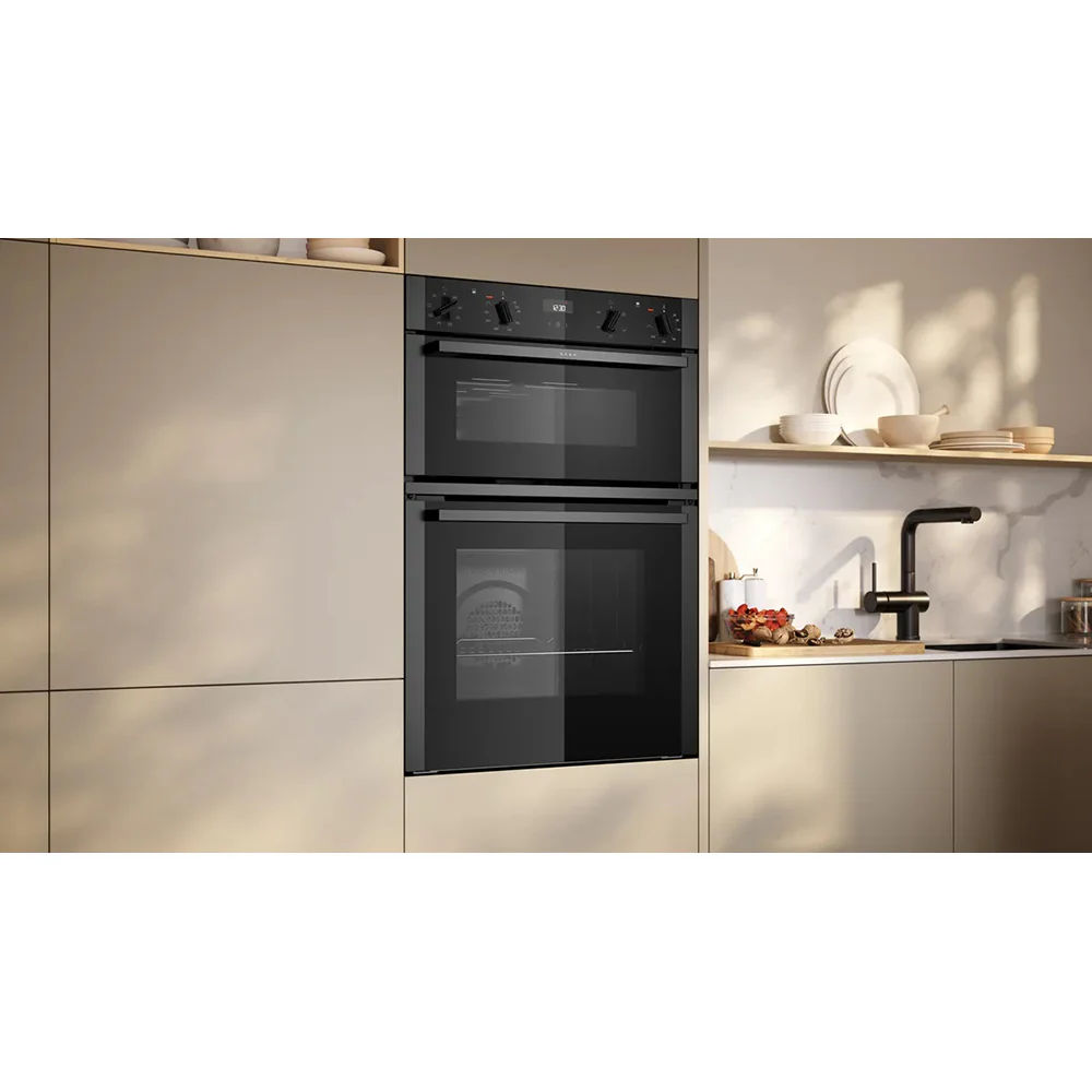 Neff N50 105L Built-In Electric Double Oven - Graphite Grey | U1ACE2AG3B - Image 5