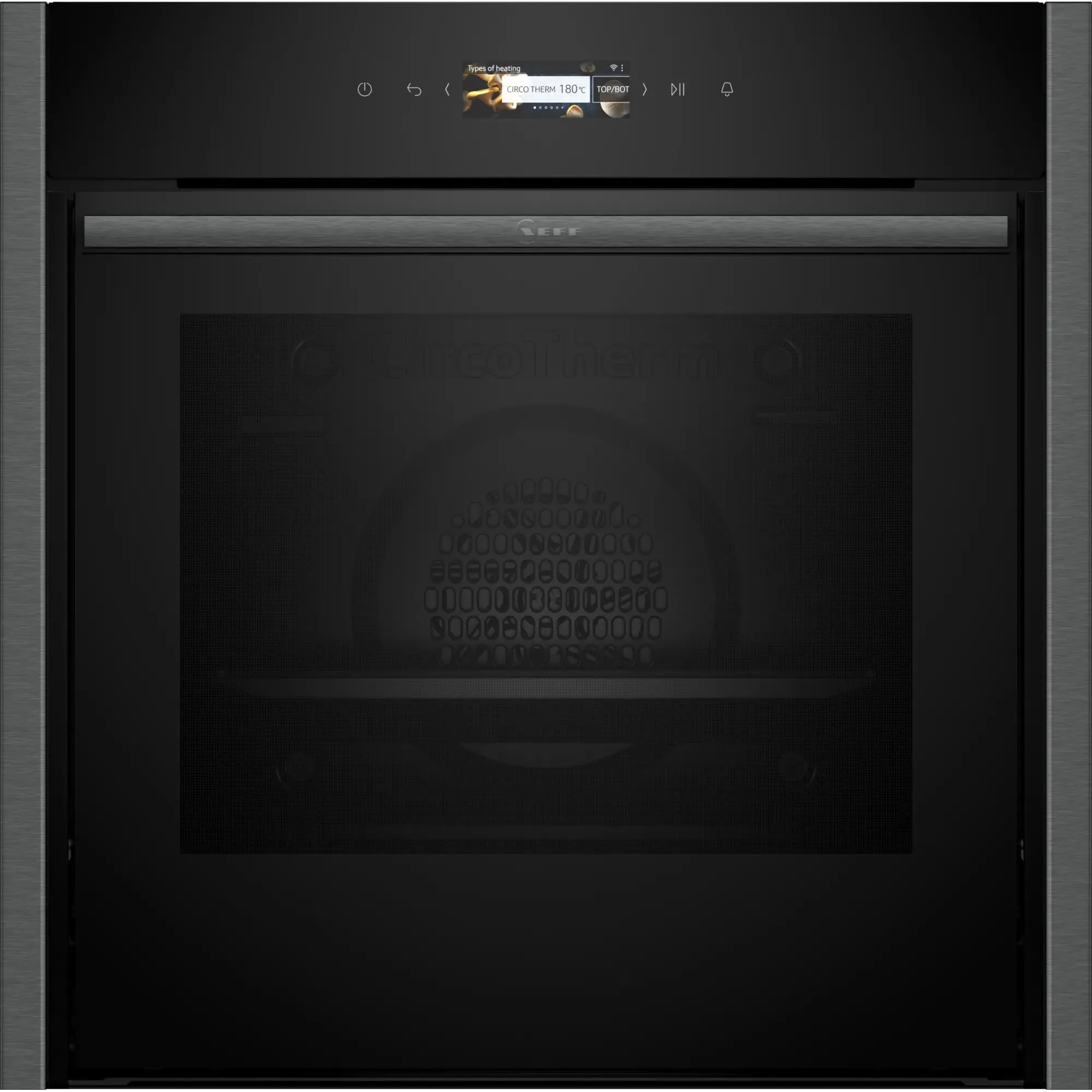 Neff N70 71L Built-In Multifunction Electric Single Oven - Graphite Grey | B54CR31G0B