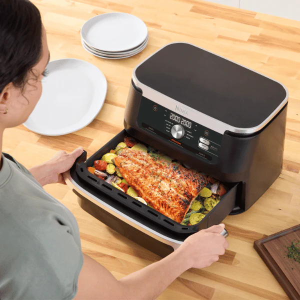 Ninja 10.4L 2470W Foodi FlexDrawer Air Fryer - Black | AF500UK - Image 4