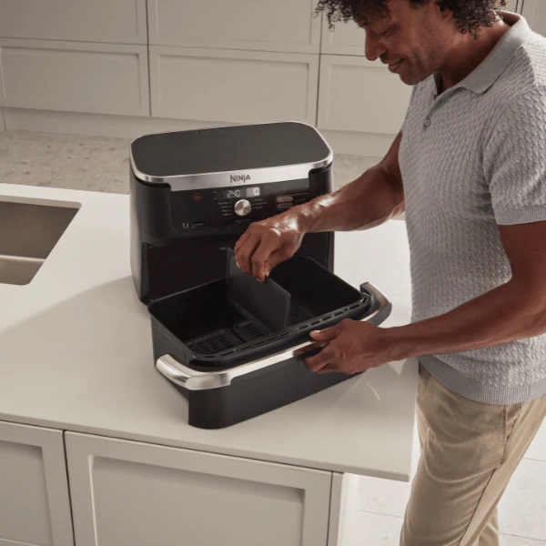 Ninja 10.4L 2470W Foodi FlexDrawer Air Fryer - Black | AF500UK - Image 5