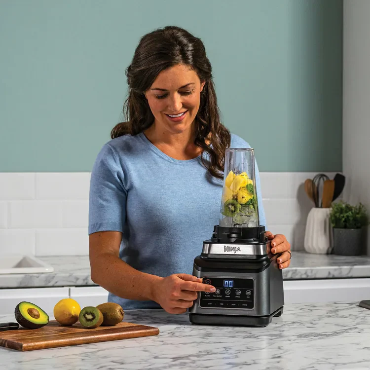 Ninja 1200W 3-in-1 Food Processor with Auto IQ - Black & Silver | BN800UK - Image 6