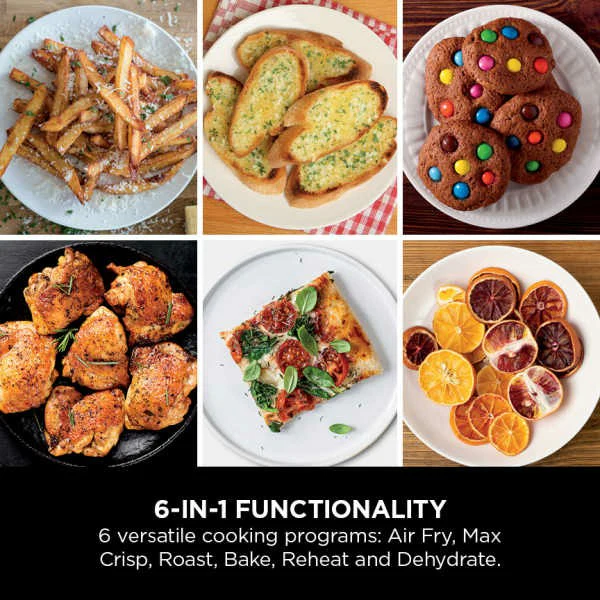 Ninja 7.6L Double Stack 2 Drawer Air Fryer - Black | SL300UK - Image 14