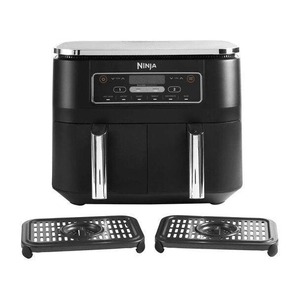 Ninja 7.6L 2400W Dual Zone Air Fryer - Grey | AF300UK - Image 3