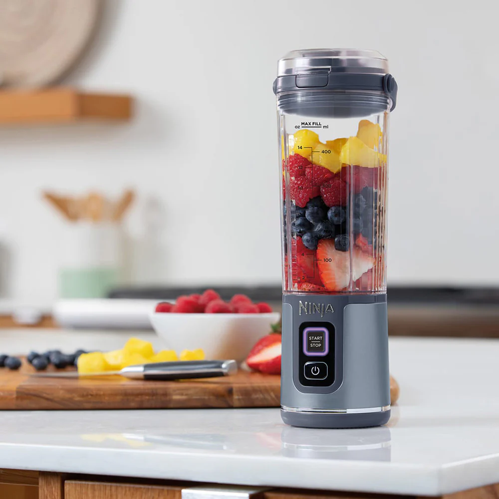 Ninja Blast Cordless Portable Blender - Denim Blue | BC151UKNV - Image 8