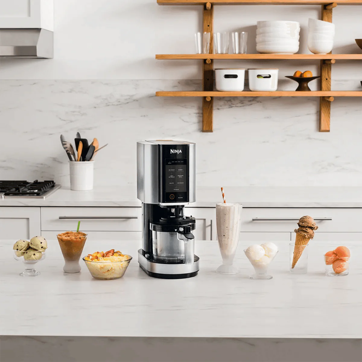 Ninja CREAMi Ice Cream & Frozen Dessert Maker - Black & Grey | NC300UK - Image 3