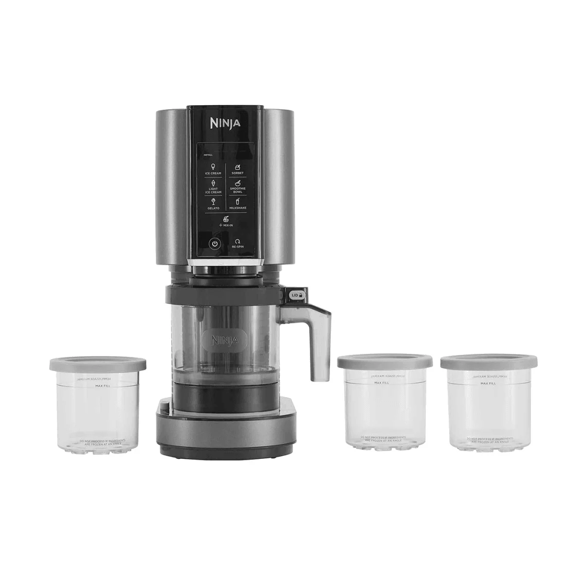 Ninja CREAMi Ice Cream & Frozen Dessert Maker - Black & Grey | NC300UK - Image 4