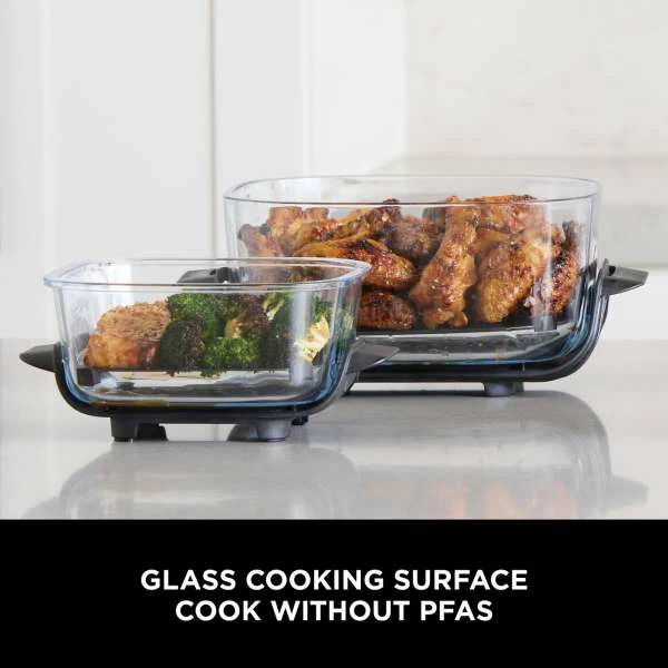 Ninja CRISPi 4-in-1 Portable Glass Air Fryer - Sage | FN101UKSG - Image 8