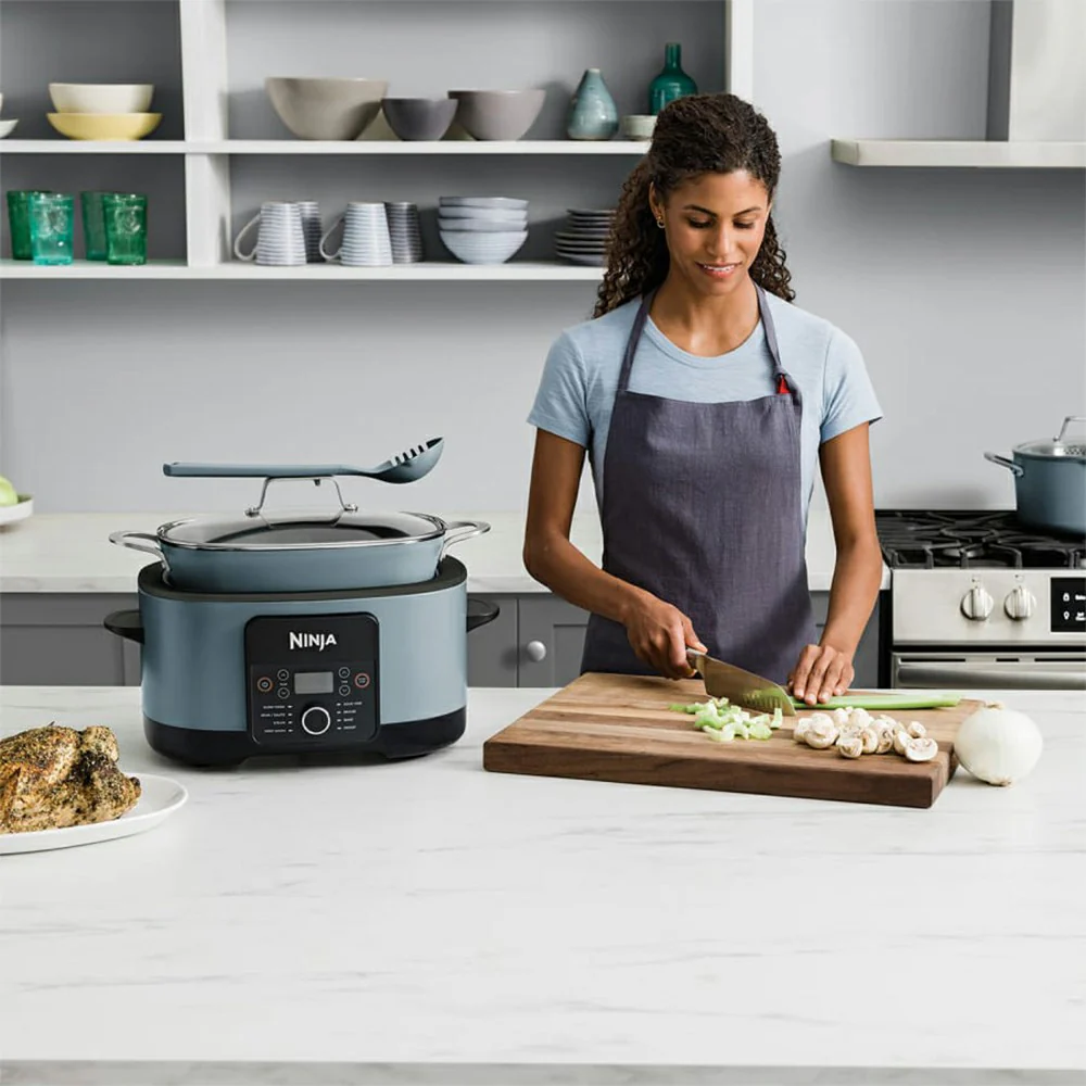 Ninja Foodi PossibleCooker 8-in-1 Slow Cooker - Sea Salt Grey | MC1001UK - Image 3