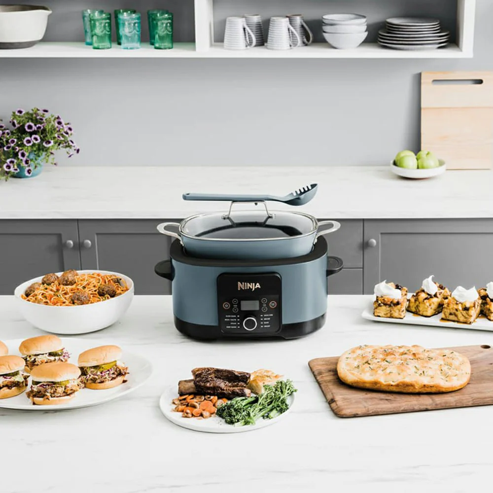Ninja Foodi PossibleCooker 8-in-1 Slow Cooker - Sea Salt Grey | MC1001UK - Image 6