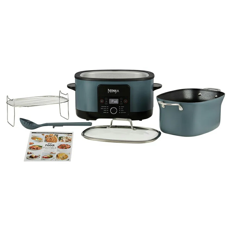Ninja Foodi PossibleCooker 8-in-1 Slow Cooker - Sea Salt Grey | MC1001UK - Image 8