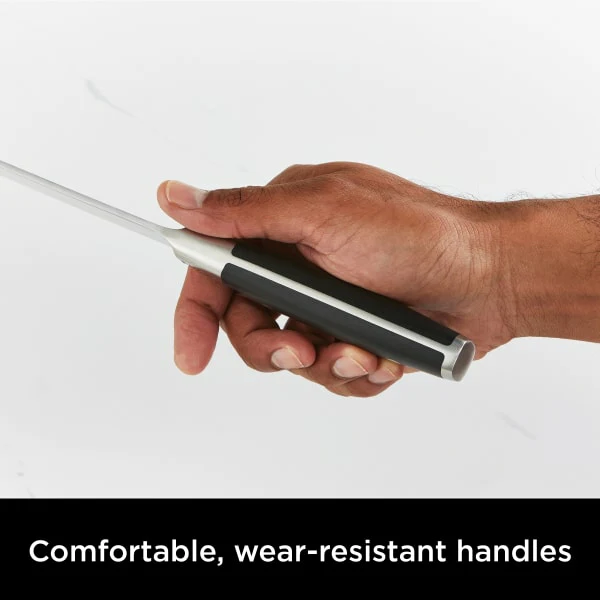 Ninja Foodi StaySharp Knife Block with Integrated Sharpener Set of 5 Piece - Silver & Black | K32005UK - Image 11