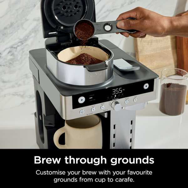 Ninja Prestige Dualbrew System Coffee Maker and Espresso Capsule Machine - Black | CFN802UK - Image 3