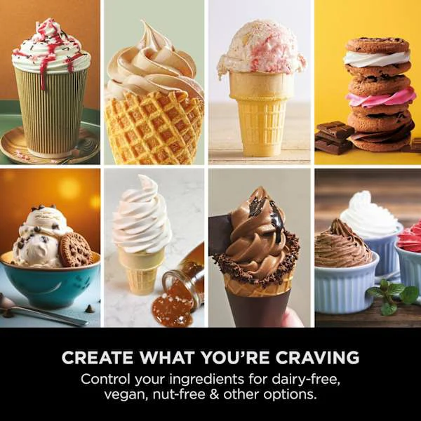 Ninja Swirl by CREAMi 13-in-1 Soft Serve & Ice Cream Maker - Platinum Silver | NC701UK - Image 6
