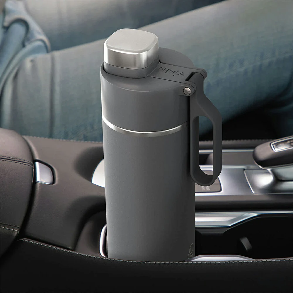 Ninja Thirsti 700ML Travel Water Bottle - Grey | DW2401EUUKGY - Image 4