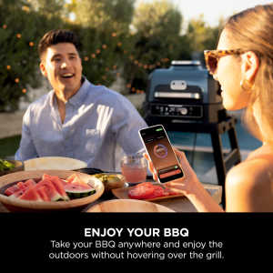 Ninja Woodfire Pro Connect XL Outdoor Electric BBQ Grill & Smoker - Black & Blue | OG901UK - Image 18