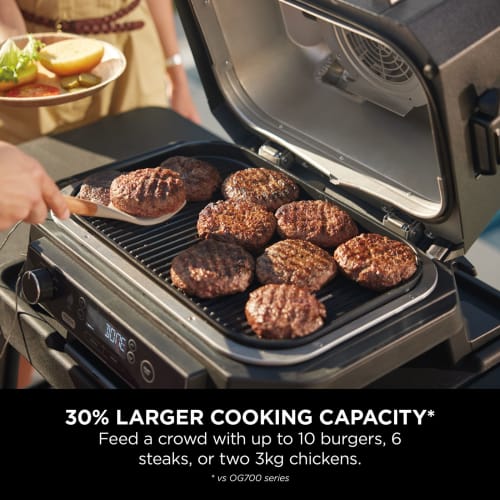 Ninja Woodfire Pro XL Outdoor Electric BBQ Grill & Smoker - Black & Grey | OG850UK - Image 11