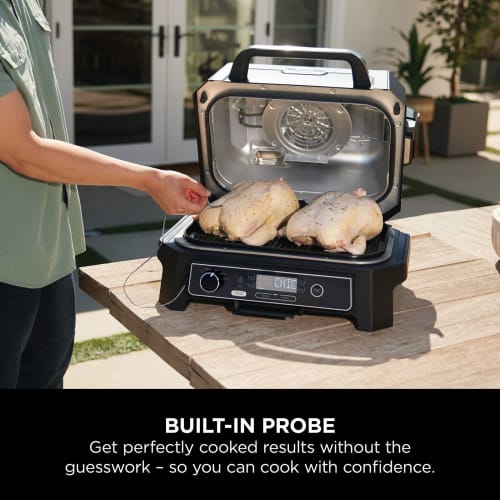 Ninja Woodfire Pro XL Outdoor Electric BBQ Grill & Smoker - Black & Grey | OG850UK - Image 15