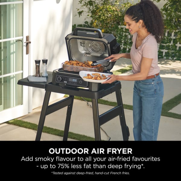 Ninja Woodfire Pro XL Outdoor Electric BBQ Grill & Smoker - Black & Grey | OG850UK - Image 8