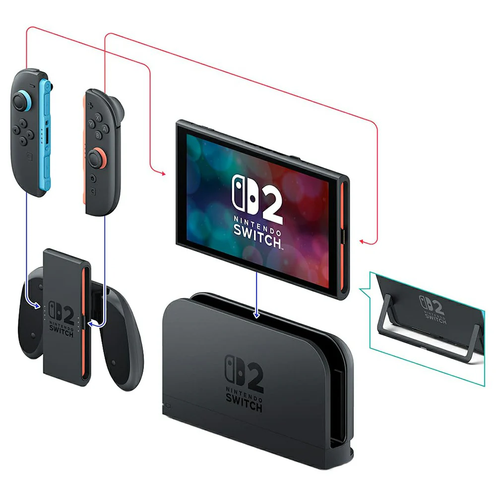 Nintendo Switch 2 + Mario Kart World Bundle - Black | 10015921 - Image 12