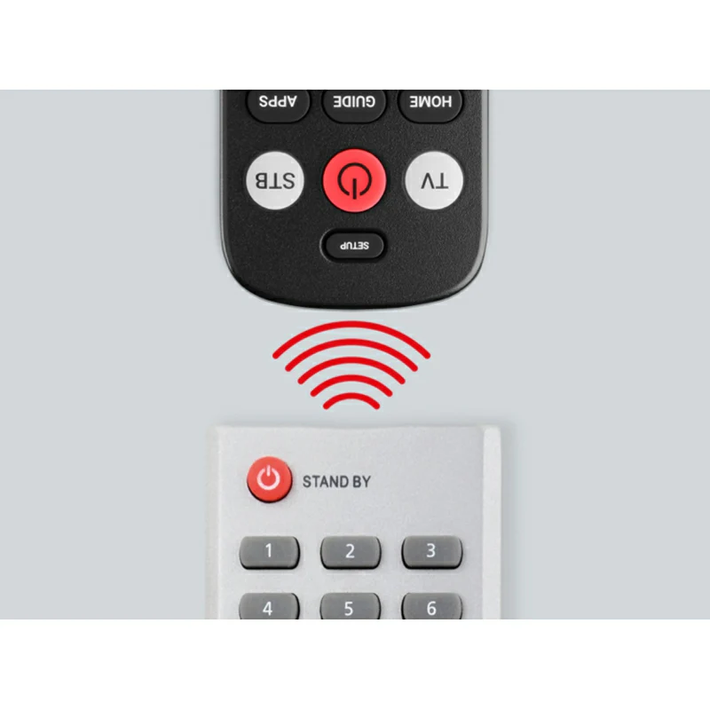 One For All Big Button Remote - Black | URC6821 - Image 4