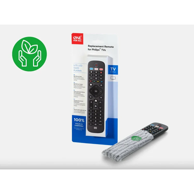 One For All Philips TV Replacement Remote Control - Black | URC4913 - Image 4