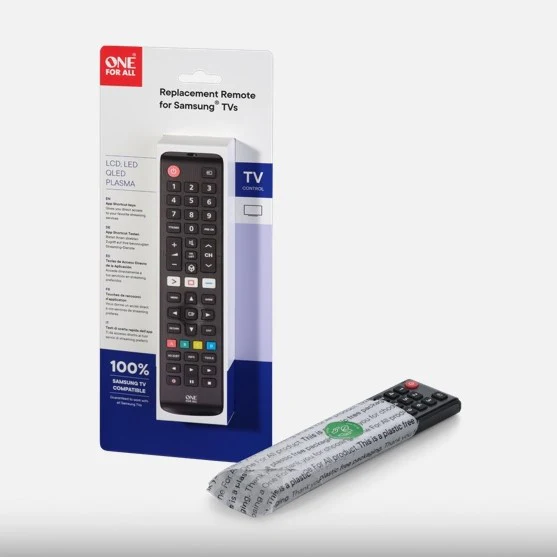 One For All Samsung TV Replacement Remote Control - Black | URC4910 - Image 4